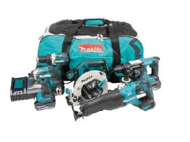 Makita Dlx5032t + Dhg181zj + Djv185 + Priedai