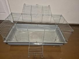 Didelis metalinis narvas su plastikiniu dugnu