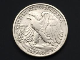 Puse dolerio 1937m. JAV sidabras 900