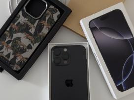 iPhone 16 pro Max 256gb black titanium + Burga