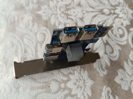 Pcie 1x to 4 Riser Card Pcie To Pcie Adapteris
