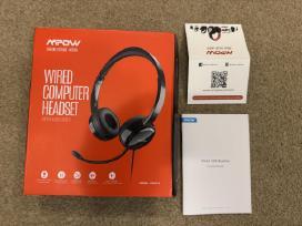 Ausinės Mpow 071 Usb. 3. 5mm & Usb su mikrofonu