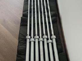 Olimpinis grifas 200cm svoris 20kg skylė 50mm