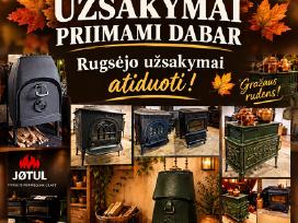 Krosneles,peciai,zidiniai,burzuikos,kapsules.