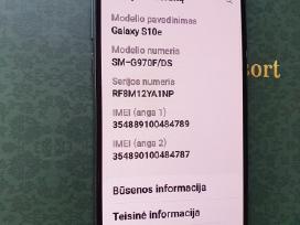 Samsung s10e 128/6, geros būklės