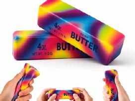 Skelbimo 'Antistresinis žaislas „Squishy Butter Rainbow“' paveikslėlis