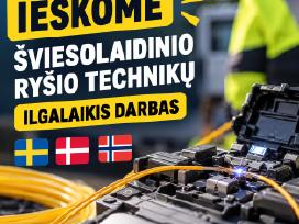 Ieškome Šviesolaidinio Ryšio Technikų – Ilgalaikis