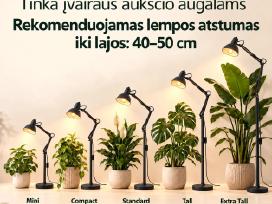 Toršerai, LED lempos augalams ir komplektai