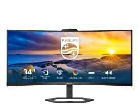 Philips 34e1c5600he, lenktas monitorius