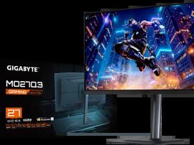 Naujas Gigabyte Mo27q3 27" Qd Oled Qhd 360hz monit