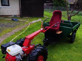 Mtz motoblokas su Honda varikliu