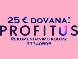 Profitus Kodas 37340595 - 25€ Premija (2026.10)