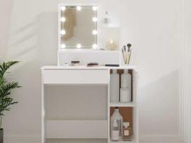 Kosmetinis staliukas su LED vidaxl(808810)