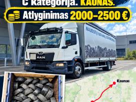 Vairuotojas–krovėjas C, Simnas, Prienai,2000-2500€