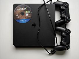 Skelbimo 'Playstation 4 Slim + 2 pulteliai + Wrc 7' paveikslėlis