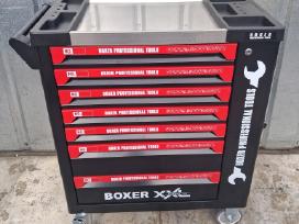 Boxer XXL įrankių vežimėlis 256 dalių!