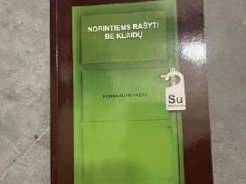Skelbimo 'Norintiems rašyti be klaidų. Norintiems rašyti be' paveikslėlis