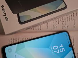 Naujas telefonas Samsung A16 su apsaugine plėvele