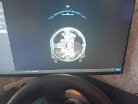 Logitech g29 vairas su pedalais