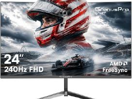 Naujas 24" Curved Gaming Monitorius 240 Hz! 1 ms