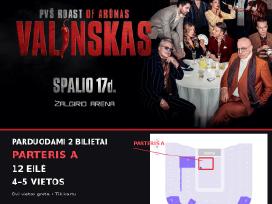 Pvš Roast of Valinskas 2 bilietai, parteris A