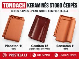 Keraminės čerpės Tondach. Geriausia kaina!