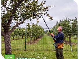 Grandininis pjūklas ir gyvatvorių žirklės su 2,97