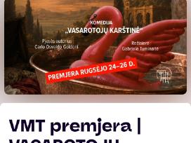Bilietai į spektaklį vasarotojų karštinė