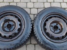 Žieminės padangos 195/65 R15 su ratlankiais
