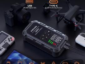 Powerbank/užvedėjas/kompresorius/LED žibintuvėlis