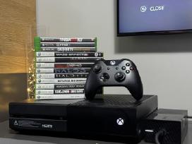 Xbox One 1tb + 12 žaidimų