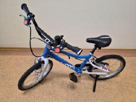 Woom 3 mėlynas, 16 inch dviratukas