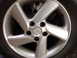 Mazda ratlankiai r16 su padangomis Hankook 215/65