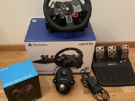 Logitech G29 + Driving Force Shifter