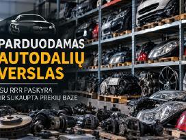 Parduodamas naudotų automobilių dalių verslas