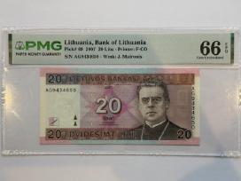 20 litų 2007 metų pmg66