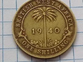 Britu Vakaru Afrika 1 siling. 1940
