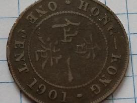Honkongas. 1 cent. 1901
