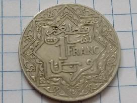 Marokas 1 frankas 1921