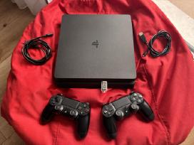 Ps4 Slim 1tb atrištas 9.00 + 2 pultai!
