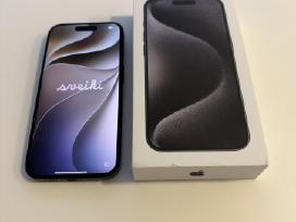 iPhone 15 Pro, Black Titanium, 256gb