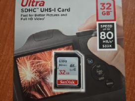 Skelbimo 'Nauja 32gb Sandisk Ultra Sdhc kortelė Card' paveikslėlis