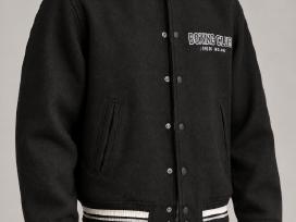 Skelbimo 'Juoda „bershka“ varsity stiliaus striukė' paveikslėlis