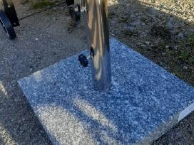 Granitinis skėčio padas - stovas
