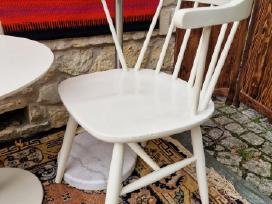Vintažinė mid century medžio masyvo kėdė