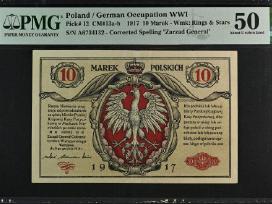 10 Polskich Marek 1917 m. Pmg50