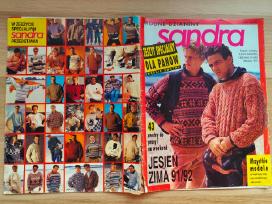 Skelbimo 'Žurnalas Sandra 1991/1992 m. vyriški megztiniai' paveikslėlis