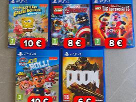 Ps4 žaidimai geromis kainomis – nuo 6€
