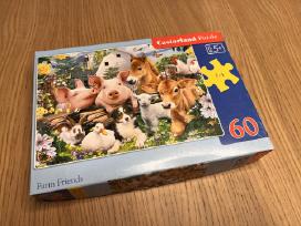 Castorland Farm Friends – 60 dalių dėlionė, 5+