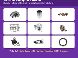 Variklių dalys, Cat, John Deere, JCB, Yanmar, Sisu